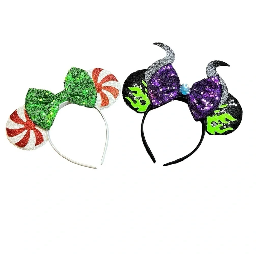 Kid’s Sequin Headbands, Set of 2